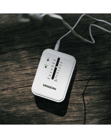 Radio Portatile Sangean Bianco AM/FM Radio Portatile Sangean Bianco AM/FM