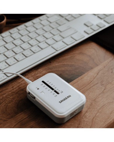 Radio Portatile Sangean Bianco AM/FM Radio Portatile Sangean Bianco AM/FM