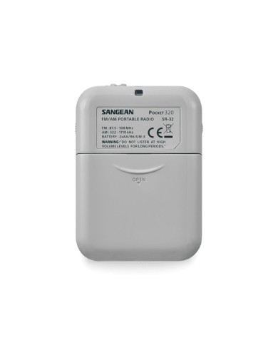 Radio Portatile Sangean Bianco AM/FM Radio Portatile Sangean Bianco AM/FM