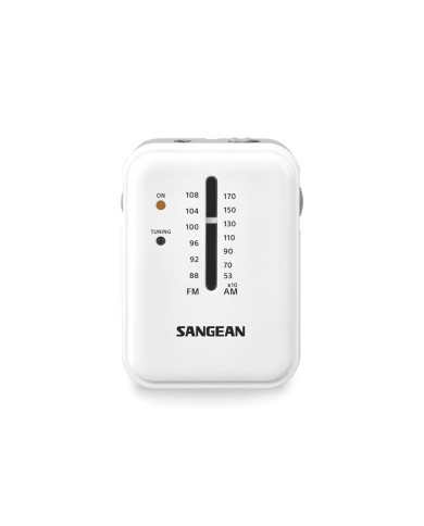 Radio Portatile Sangean Bianco AM/FM Radio Portatile Sangean Bianco AM/FM