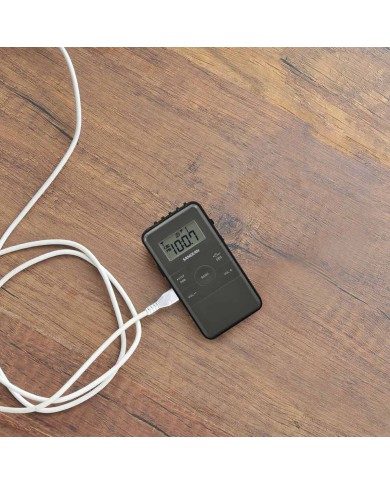 Radio Portatile Digitale Sangean Nero AM/FM Ricaricabile Radio Portatile Digitale Sangean Nero AM/FM Ricaricabile