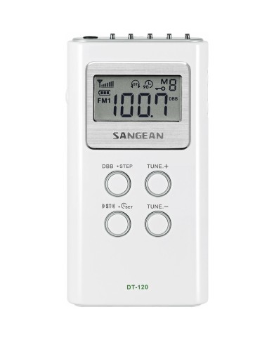 Radio Sangean DT120W BLANCO Bianco