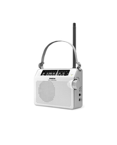 Radio AM/FM Sangean Bianco