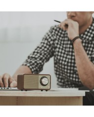 Radio Portatile Bluetooth Sangean Retrò Legno FM