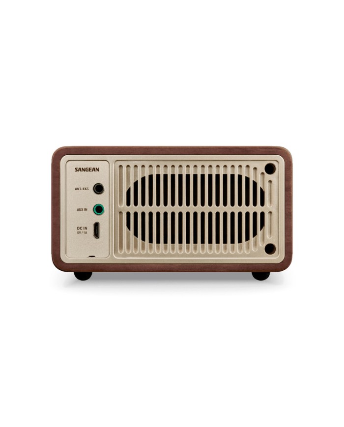 Radio Portatile Bluetooth Sangean Retrò Legno FM