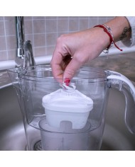 Brocca filtrante TM Electron Trasparente Plastica 2,3 L (4 Pezzi)