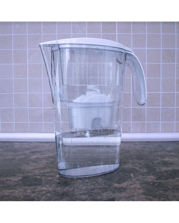 Brocca filtrante TM Electron Trasparente Plastica 2,3 L (4 Pezzi)