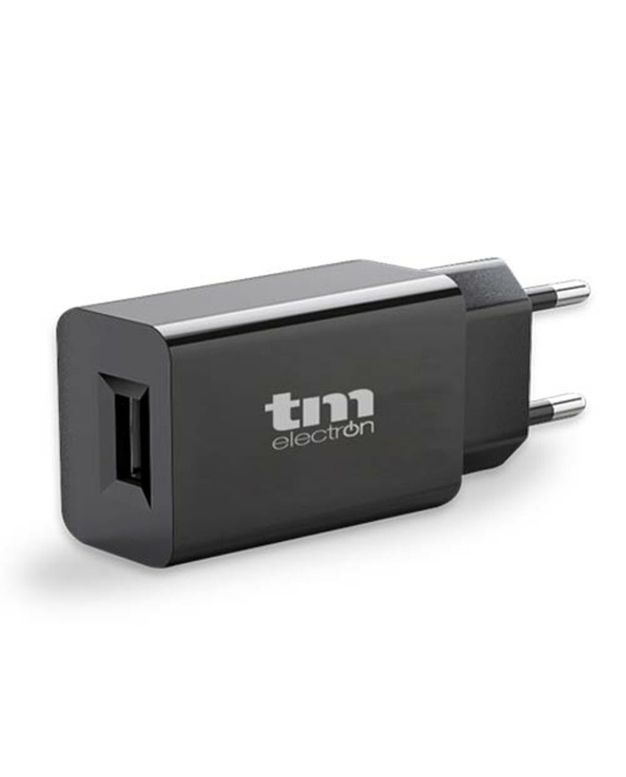 Caricabatterie da Parete TM Electron Nero 5 V USB Caricabatterie da Parete TM Electron Nero 5 V USB