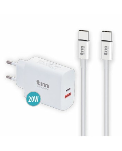 Caricabatterie da Parete TM Electron 20 W USB-C (1 Unità)