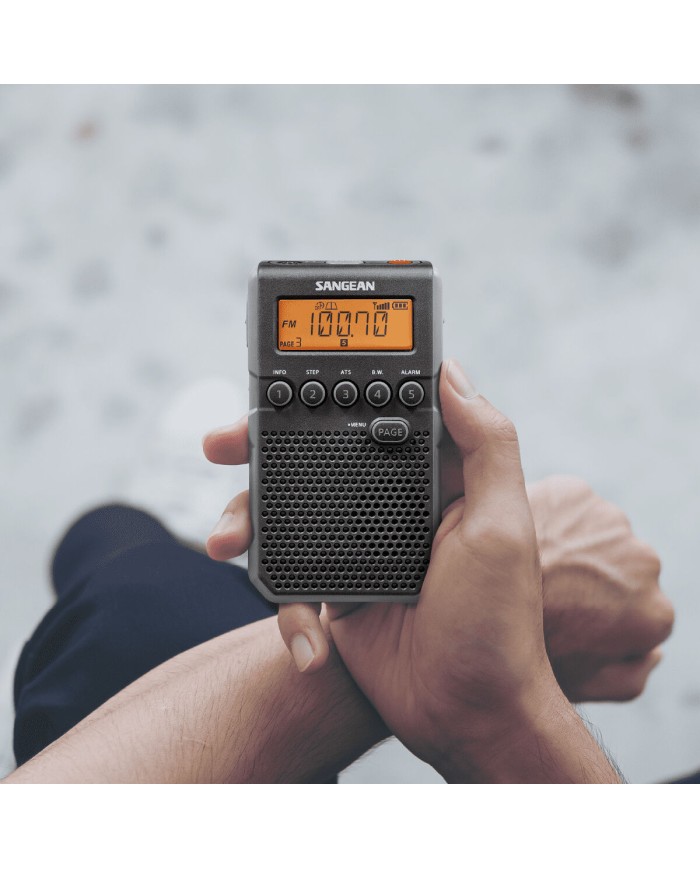Radio Portatile Digitale Sangean DT-800 Nero AM/FM