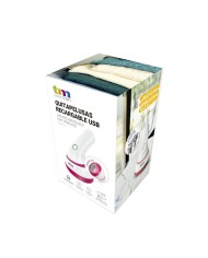 Levapelucchi Elettrico Ricaricabile TM Electron Bianco Compatto