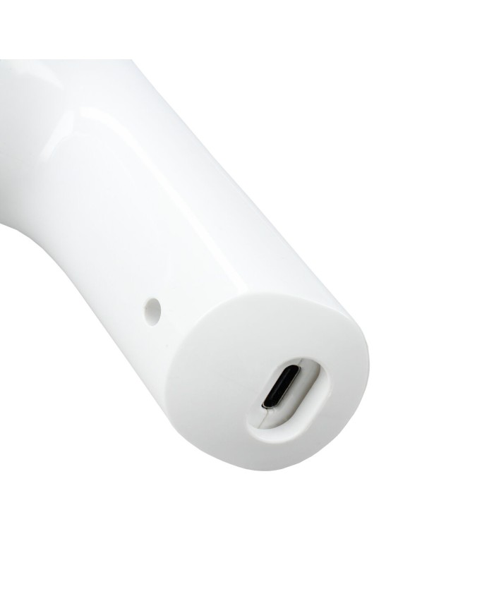 Levapelucchi Elettrico Ricaricabile TM Electron Bianco Compatto