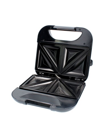 Piastra Grill Elettrica TM Electron Acciaio 750 W Doppia Piastra Grill Elettrica TM Electron Acciaio 750 W Doppia