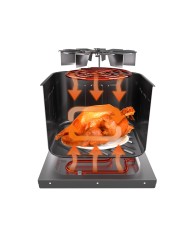 Friggitrice ad Aria TM Electron 2000 W 9 L Friggitrice ad Aria TM Electron 2000 W 9 L