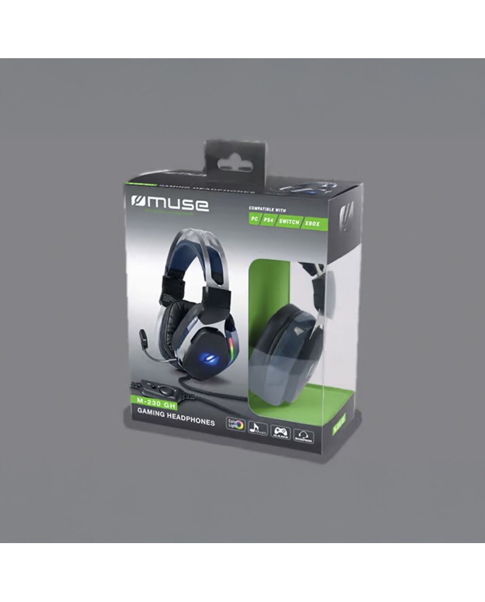 Auricolari Muse M-230 GH Nero Auricolari Muse M-230 GH Nero