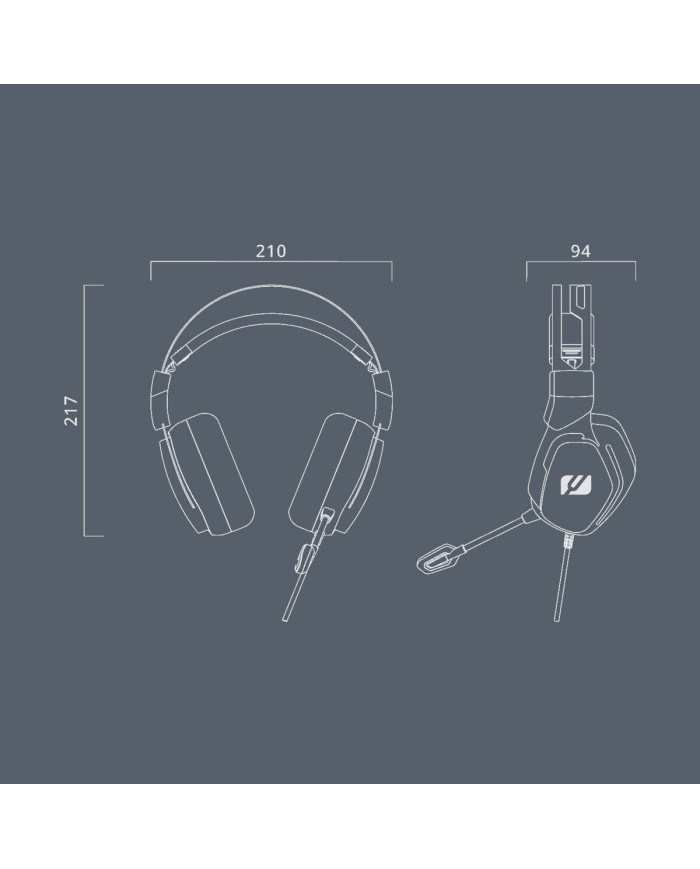 Auricolari Muse M-230 GH Nero Auricolari Muse M-230 GH Nero