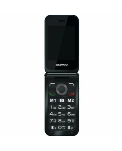 Cellulare per anziani Daewoo 2,8" Nero