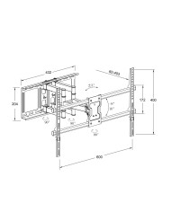 Supporto TV TM Electron 45 kg Supporto TV TM Electron 45 kg