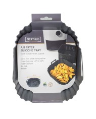 Vassoio riutilizzabile in silicone per friggitrice ad aria Vin Bouquet 20 cm Vassoio riutilizzabile in silicone per friggitrice ad aria Vin Bouquet 20 cm