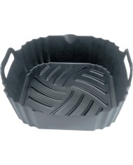 Vassoio riutilizzabile in silicone per friggitrice ad aria Vin Bouquet 20 cm Vassoio riutilizzabile in silicone per friggitrice ad aria Vin Bouquet 20 cm