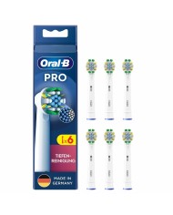 Testina di Ricambio Oral-B Pro Bianco 6 Unità