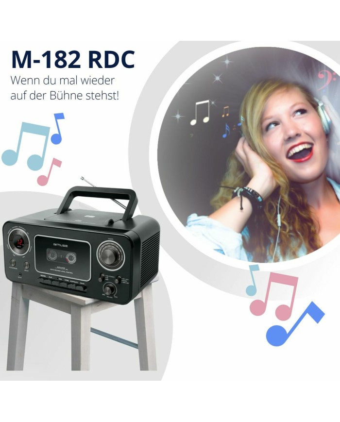 Radio Cassetta Muse M-182RDC