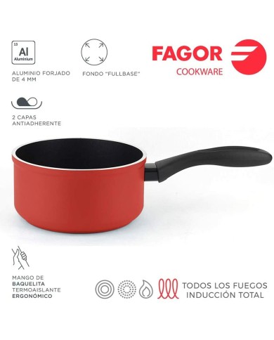 Paiolo Fagor Alluminio Forgiato Grigio Ø 16 cm