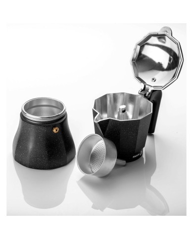 Caffettiera Italiana Fagor Nero Alluminio