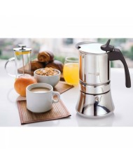 Caffettiera Italiana Fagor Nero Acciaio inossidabile 60 ml Caffettiera Italiana Fagor Nero Acciaio inossidabile 60 ml
