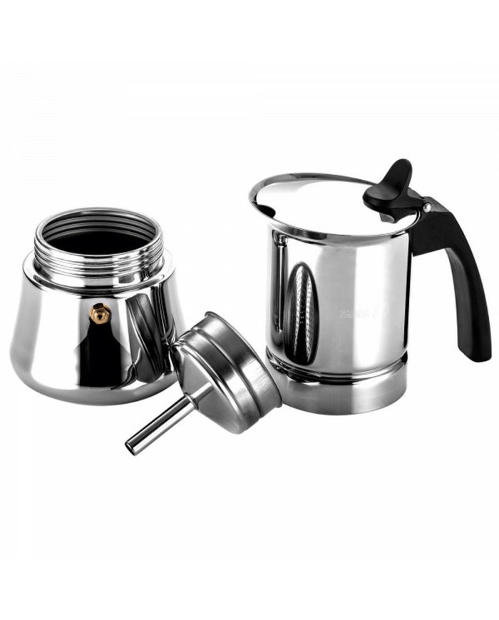 Caffettiera Italiana Fagor Nero Acciaio inossidabile 60 ml Caffettiera Italiana Fagor Nero Acciaio inossidabile 60 ml