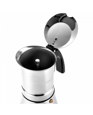 Caffettiera Italiana Fagor Nero Acciaio inossidabile 60 ml Caffettiera Italiana Fagor Nero Acciaio inossidabile 60 ml