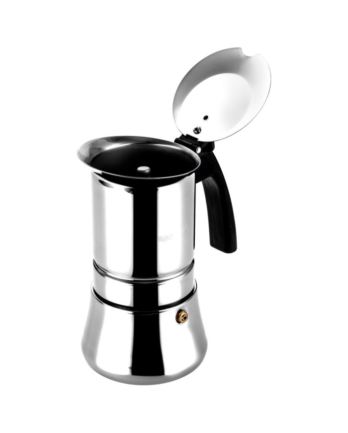 Caffettiera Italiana Fagor Nero Acciaio inossidabile 60 ml Caffettiera Italiana Fagor Nero Acciaio inossidabile 60 ml