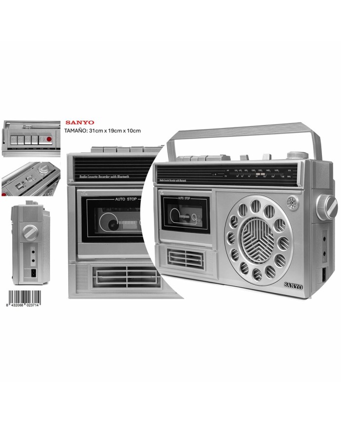 Radio Cassetta Sanyo