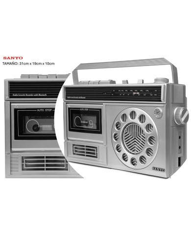 Radio Cassetta Sanyo