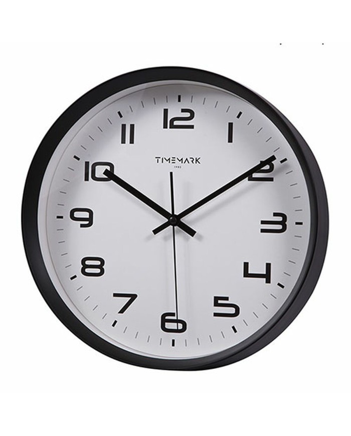 Orologio da Parete Timemark Nero 30 x 30 cm