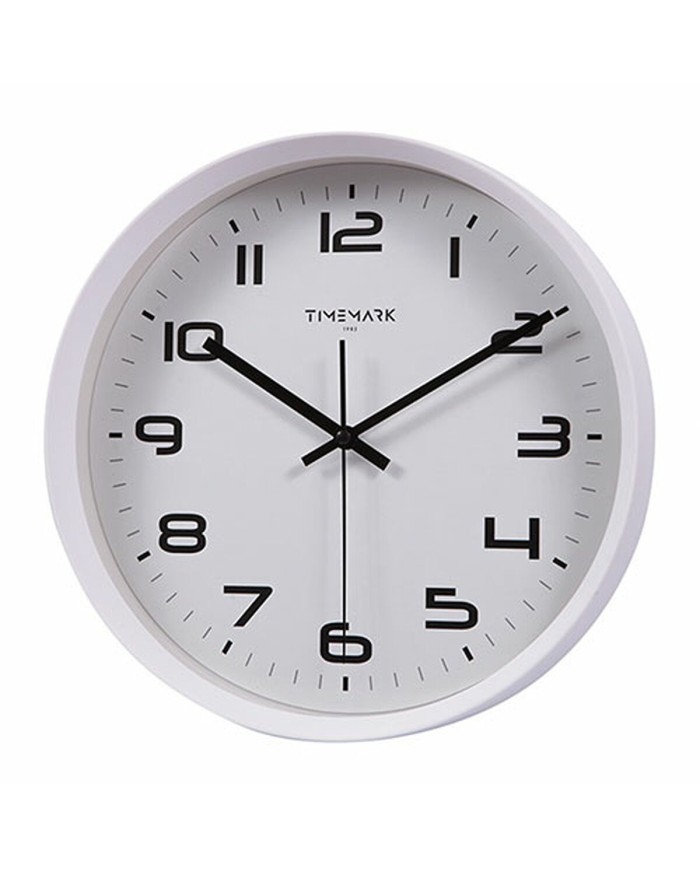 Orologio da Parete Timemark Bianco 30 x 30 cm Orologio da Parete Timemark Bianco 30 x 30 cm