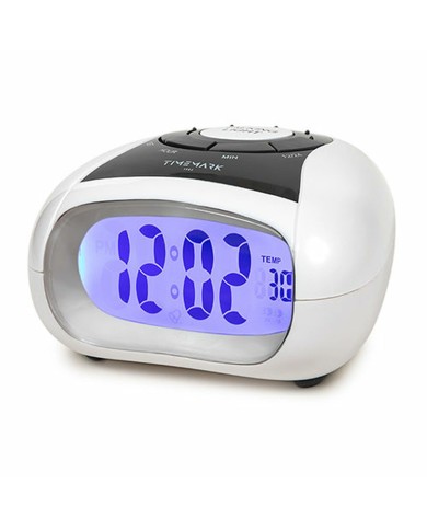 Orologio-Sveglia Timemark Bianco Orologio-Sveglia Timemark Bianco