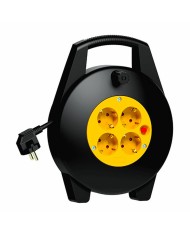 Avvolgicavo TM Electron 3 x 1,5 mm 10 m 4 Prese