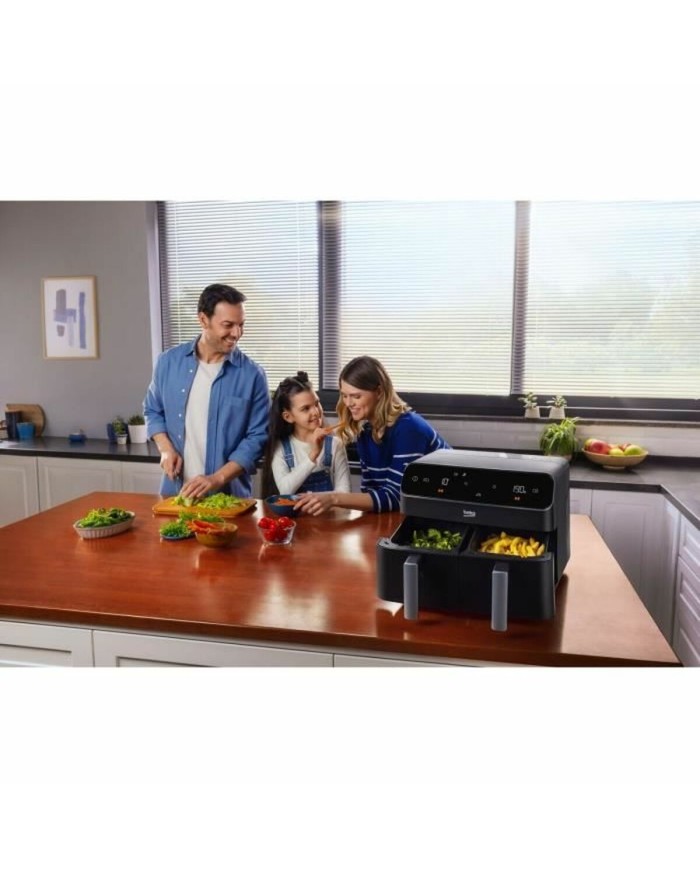 Friggitrice ad Aria BEKO Nero 2400 W 8,5 L Friggitrice ad Aria BEKO Nero 2400 W 8,5 L