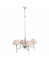 Lampadario Alexandra House Living Marrone Lampadario Alexandra House Living Marrone