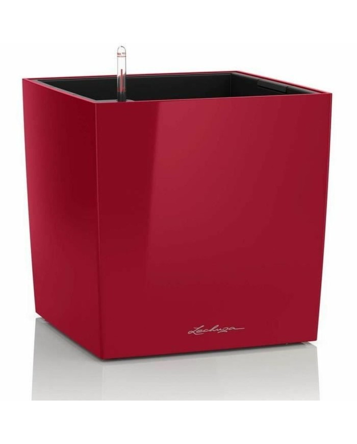 Vaso Lechuza 40 x 40 x 40 cm Nero Rosso polipropilene Plastica