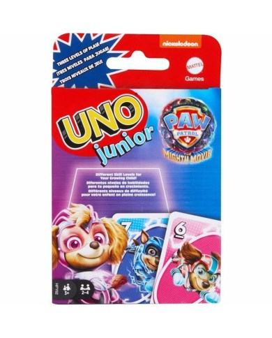 Gioco da Tavolo Mattel Uno Junior Paw Patrol Gioco da Tavolo Mattel Uno Junior Paw Patrol