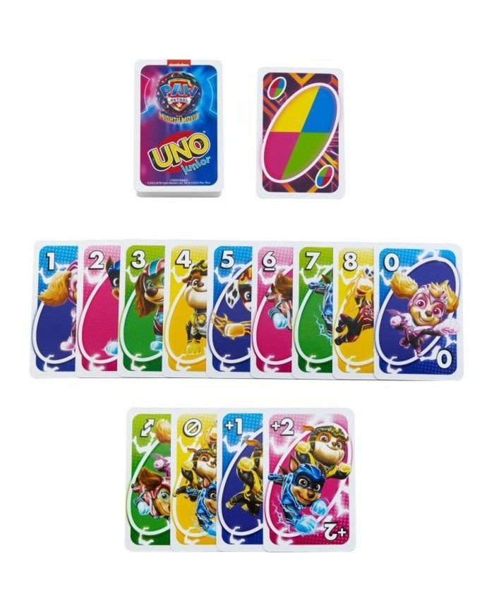 Gioco da Tavolo Mattel Uno Junior Paw Patrol