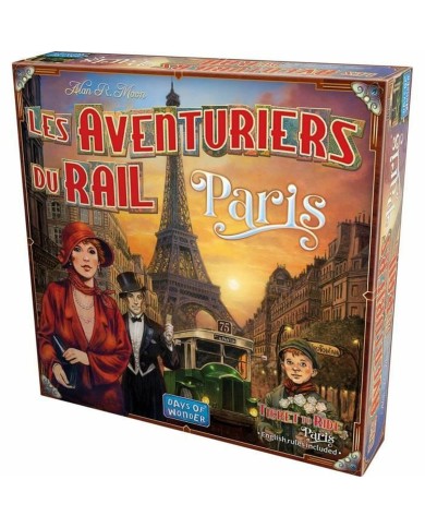 Gioco da Tavolo Asmodee Les Aventuriers du Rail - Paris (FR) Gioco da Tavolo Asmodee Les Aventuriers du Rail - Paris (FR)