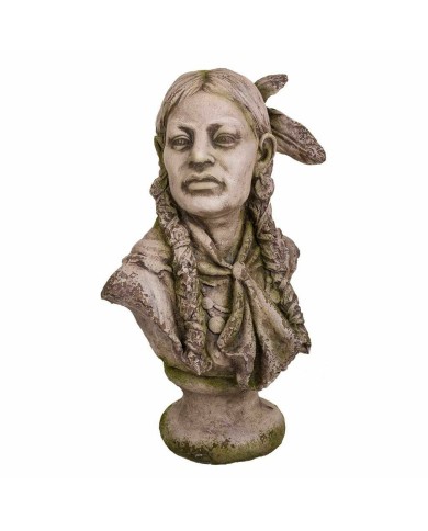 Busto Alexandra House Living Fibra di Vetro Magnesio Donna Indiano Americano 33 x 70 x 45 cm Busto Alexandra House Living Fibra di Vetro Magnesio Donna Indiano Americano 33 x 70 x 45 cm