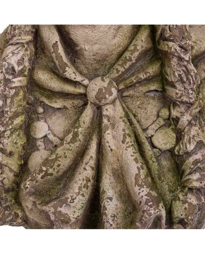 Busto Alexandra House Living Fibra di Vetro Magnesio Donna Indiano Americano 33 x 70 x 45 cm