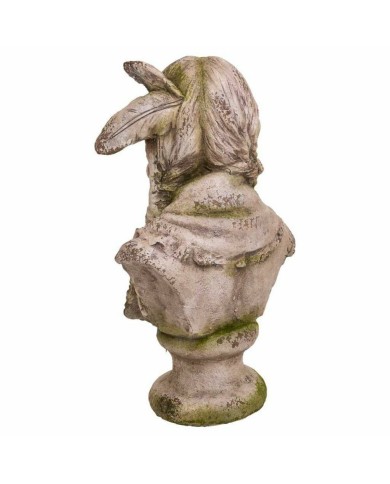 Busto Alexandra House Living Fibra di Vetro Magnesio Donna Indiano Americano 33 x 70 x 45 cm