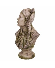 Busto Alexandra House Living Fibra di Vetro Magnesio Donna Indiano Americano 33 x 70 x 45 cm