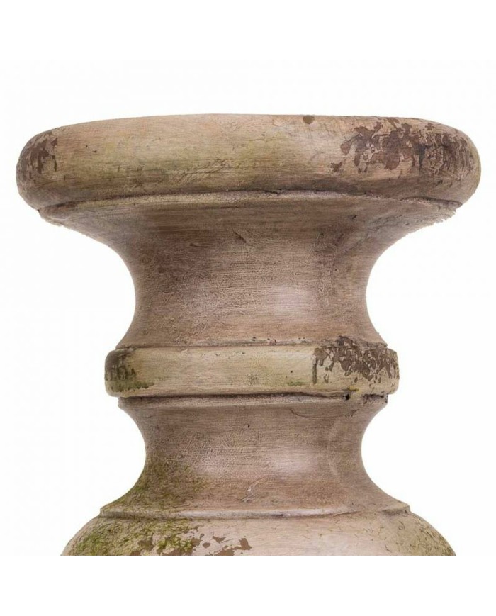 Statua Decorativa Alexandra House Living Fibra di Vetro Magnesio Colonna 18 x 50 x 18 cm