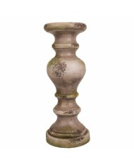 Statua Decorativa Alexandra House Living Fibra di Vetro Magnesio Colonna 18 x 50 x 18 cm